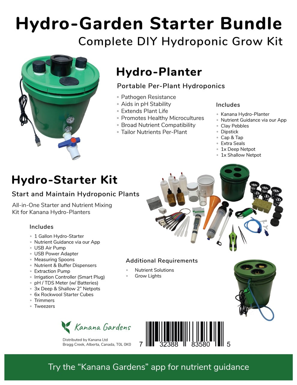 Hydro-Garden Starter Bundle